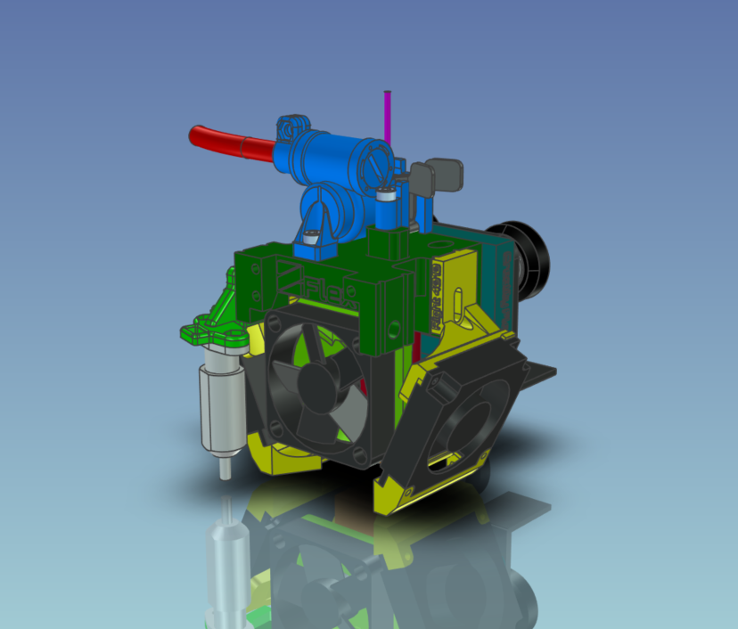 Cartesian mount system for the Nimble Flex.