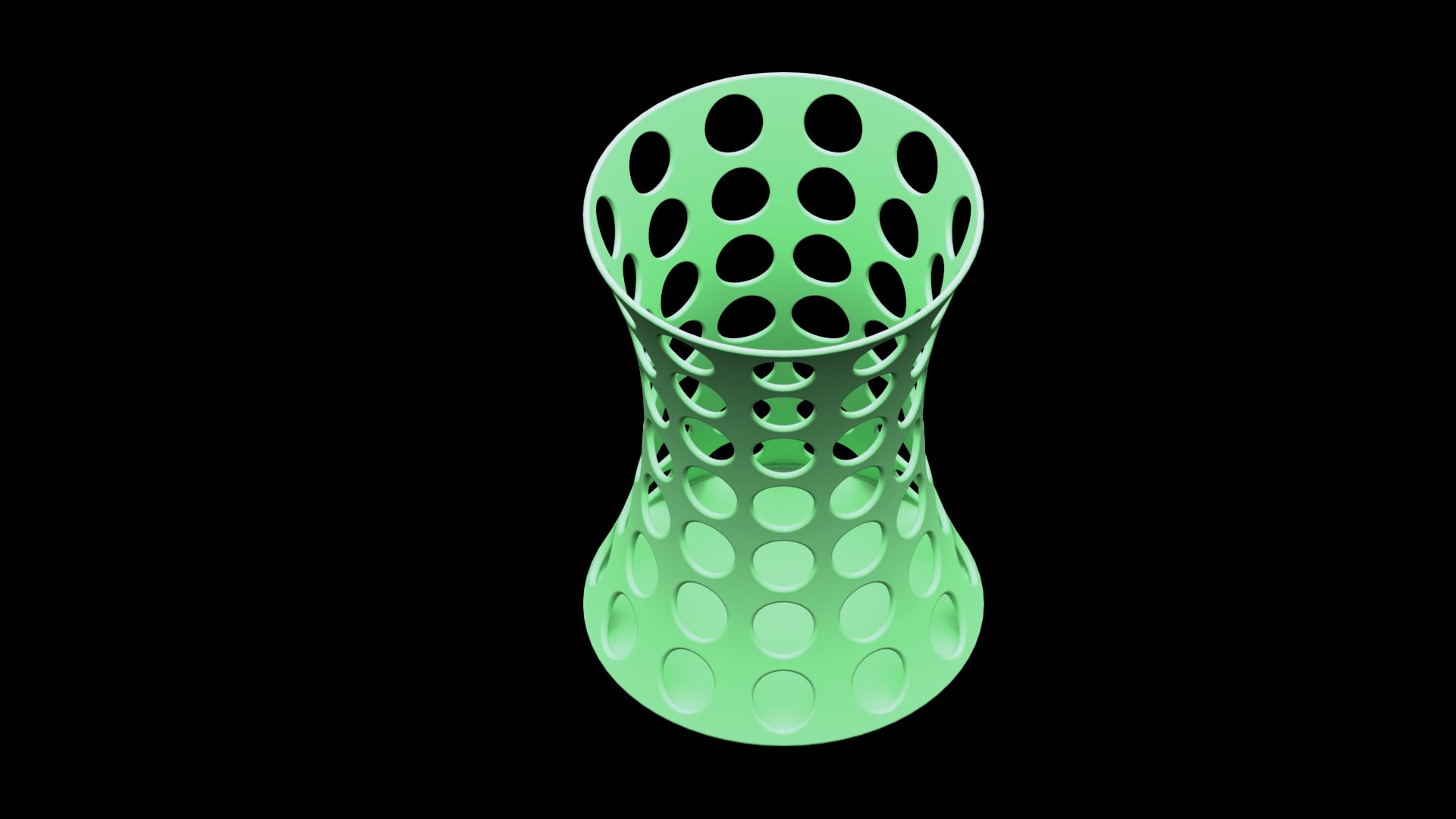 Curved Pen Cup