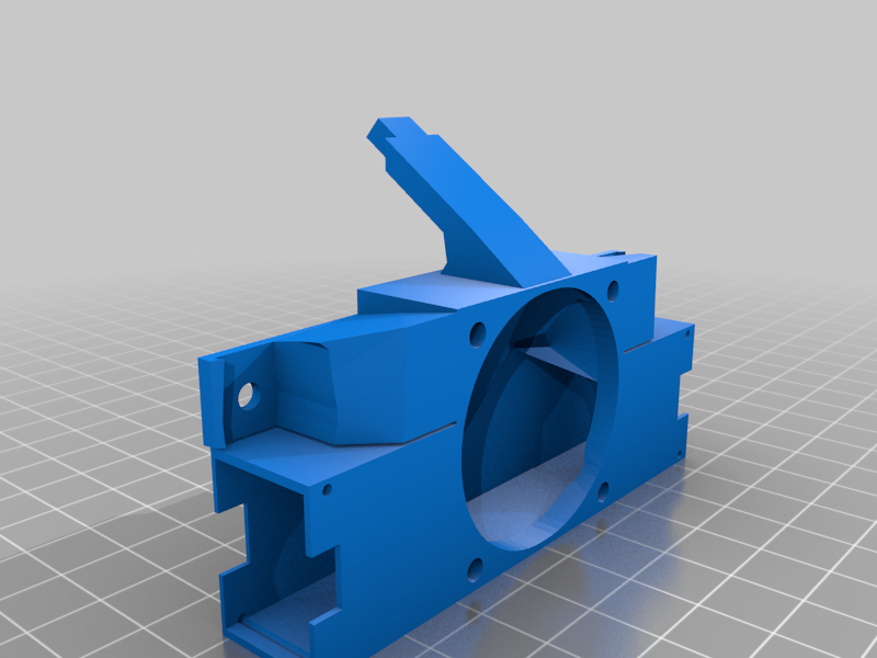 Part Cooling Fan Duct for R2X 14T with FlexionHT - MakerBot Replicator 2X mod