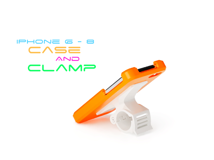 iPhone Case and Clamp