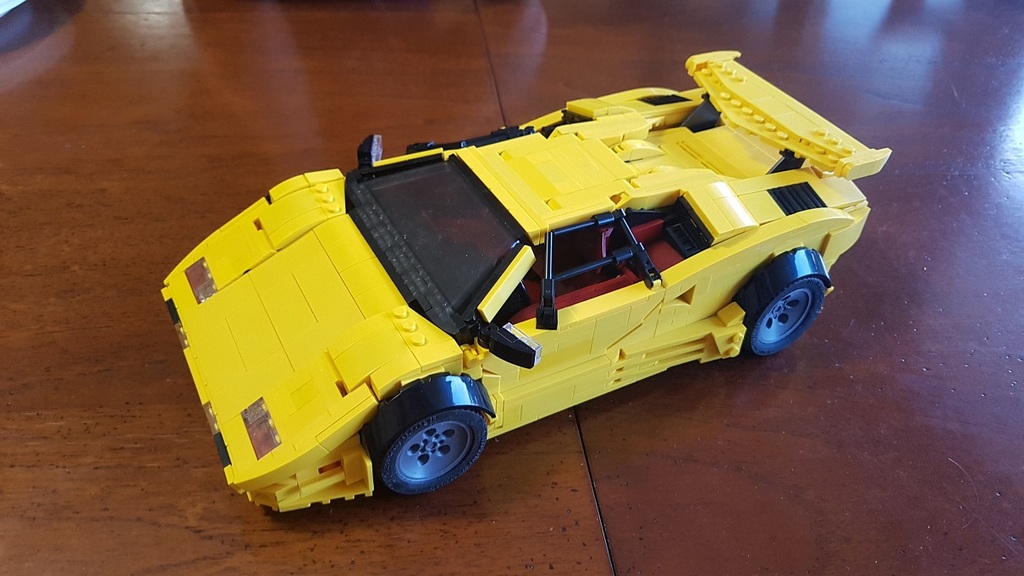 LEGO Lamborghini Countach Full Rims