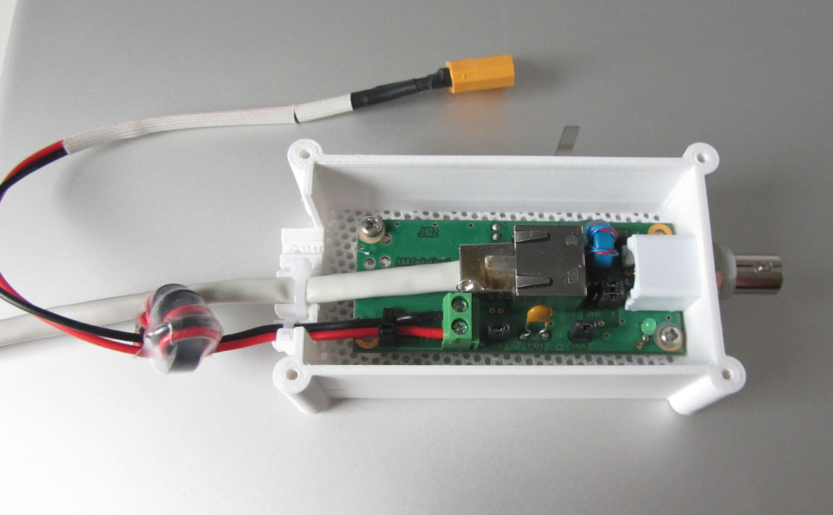Enclosure for LZ1AQ active antenna