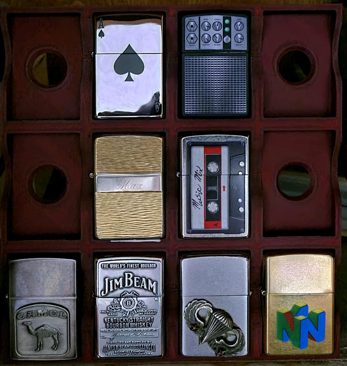 Zippo Lighter Display Case