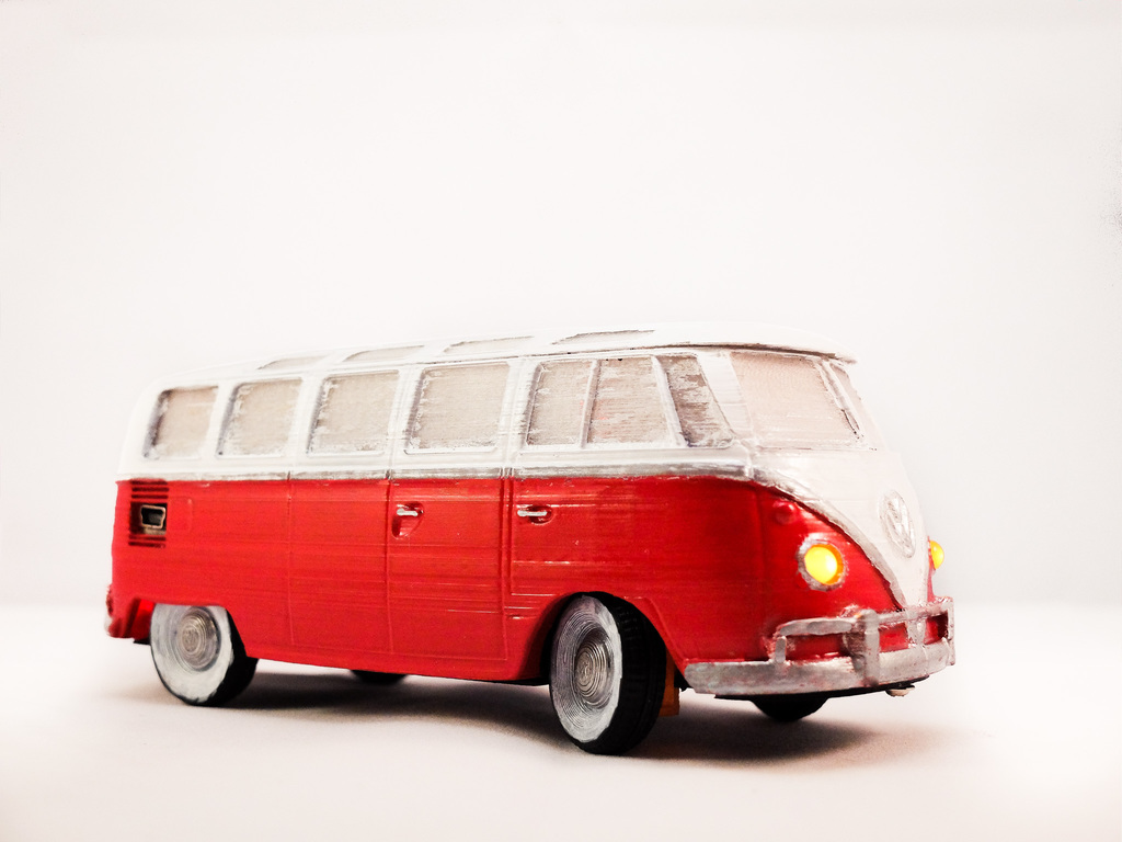Bluetooth controllable Volkswagen Bus