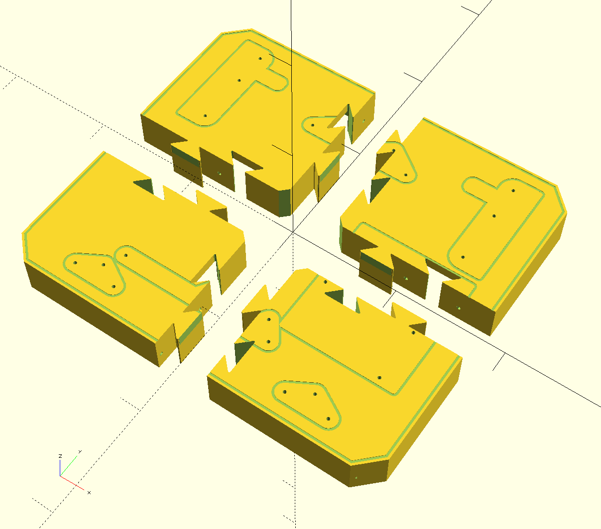 printable cyclone pcb (V2.3) base plate