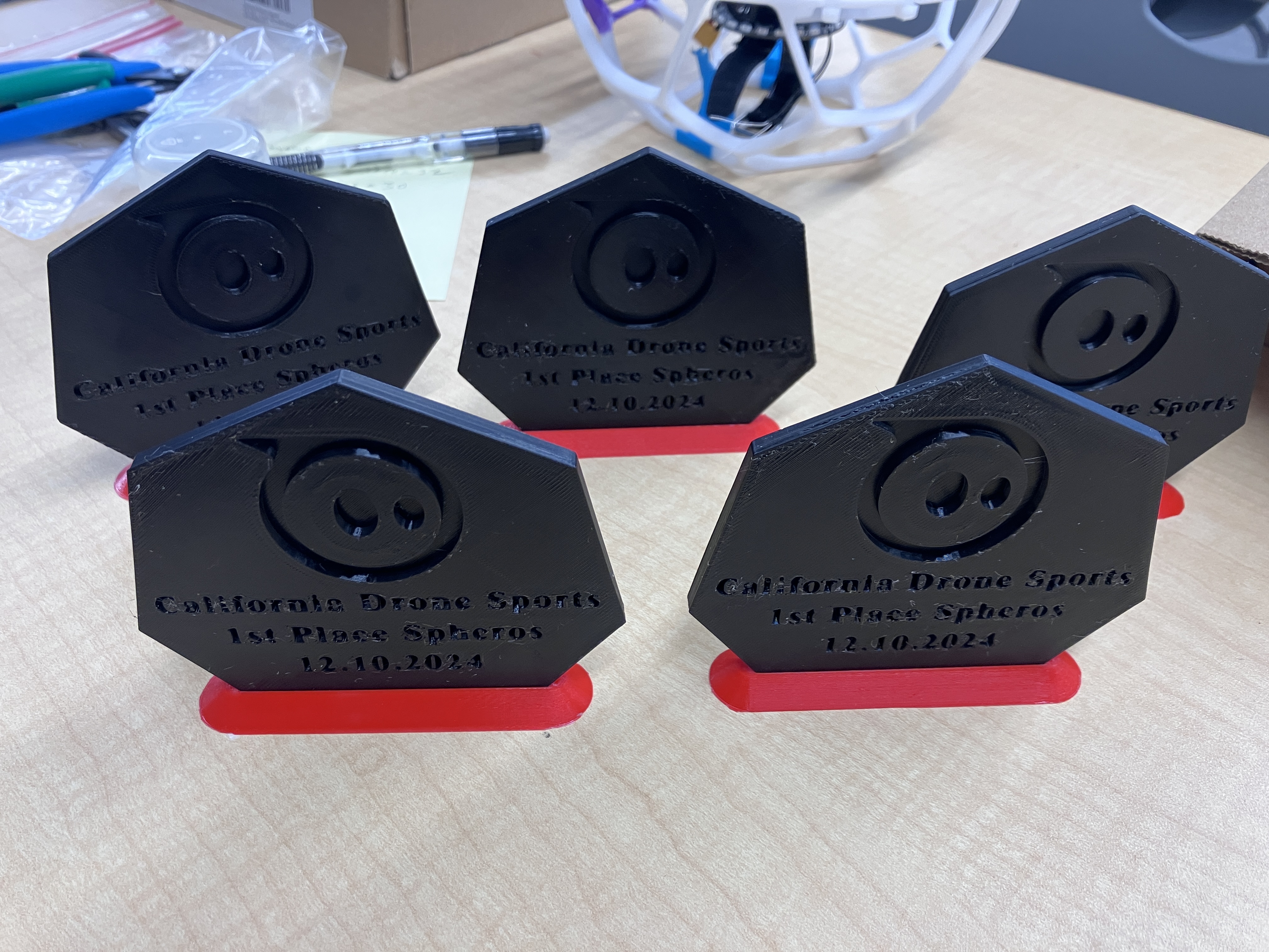 Sphero Trophy Plaque