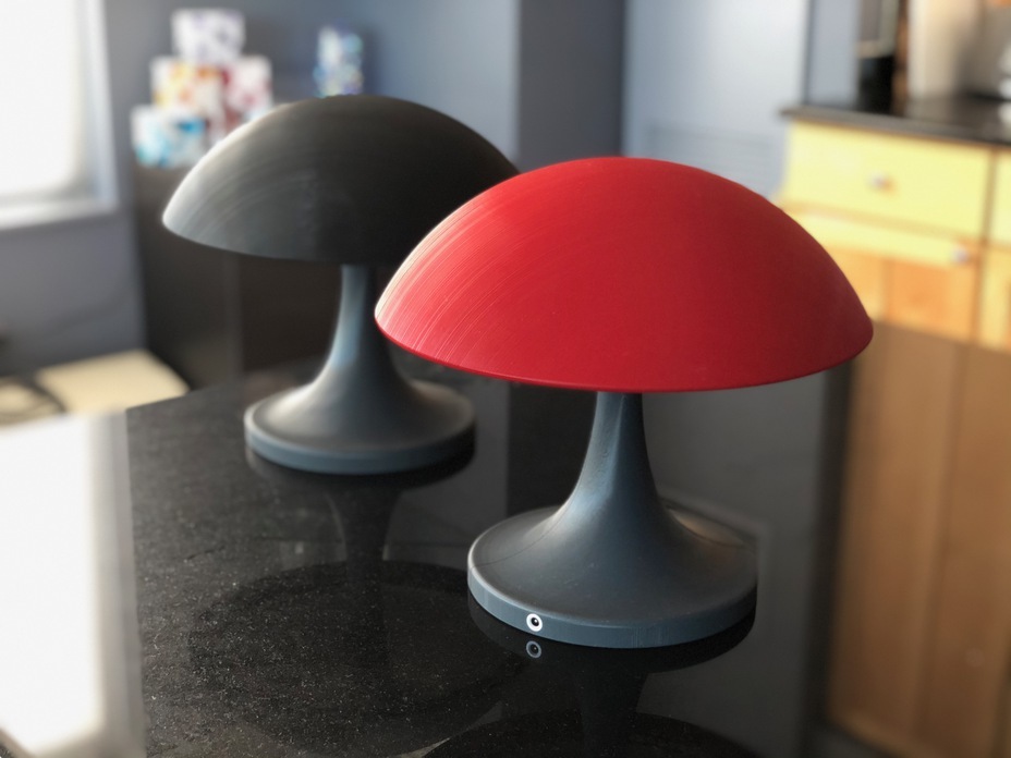 LED Strip Mushroom Lamp
