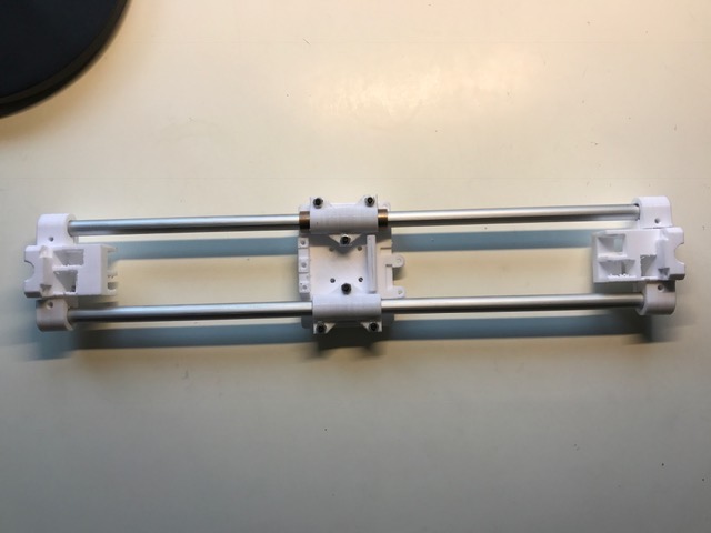 X Carriage Mod for 3/8" Rod and Bearing for HyperCube 3D Printer