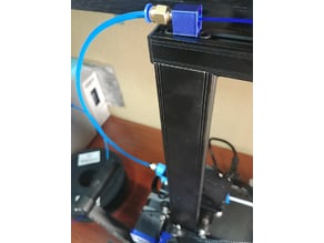 Push-in Filament Guide for CR-6 SE (WIP)