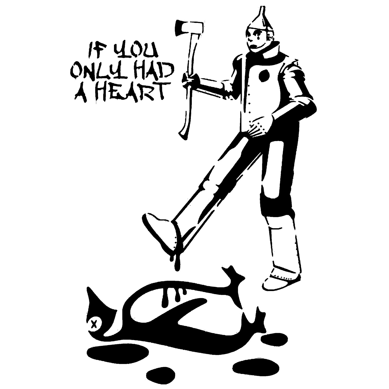 Tin Man stencil