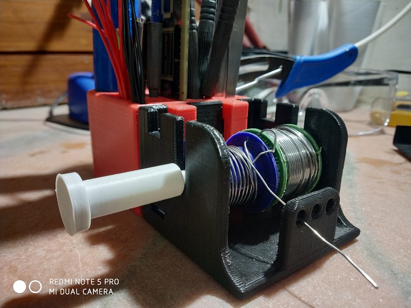 Solder Station Organizer With Tools Holder