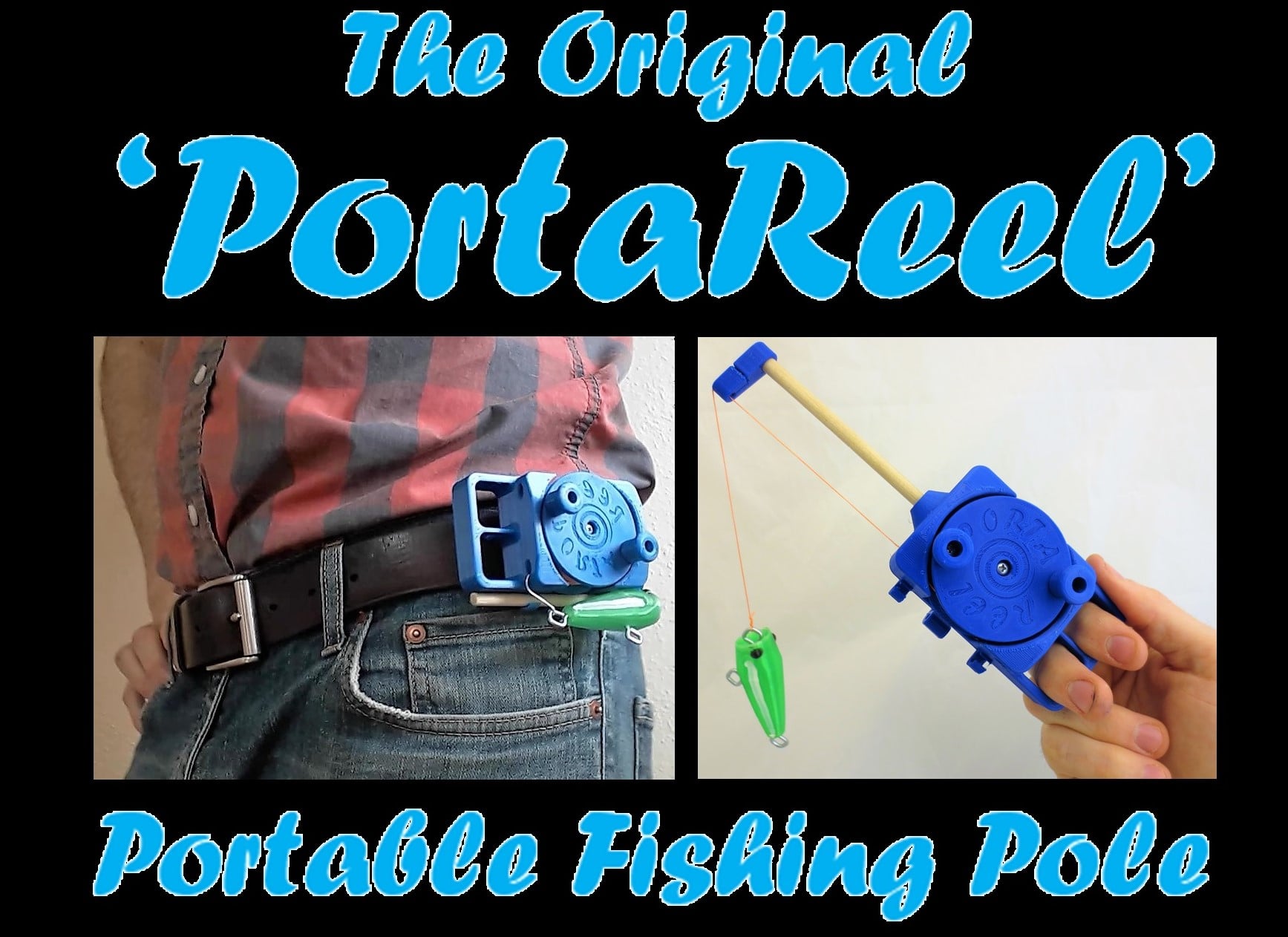 PortaReel Portable Fishing Pole