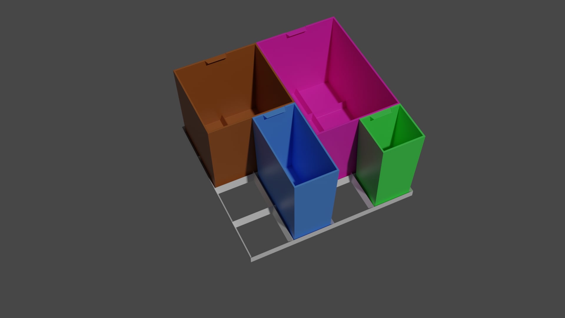 Sorting Boxes with grid