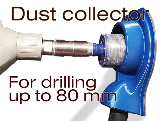 Raccoglipolvere per trapano / Collect dust for drill by vidatox -  Thingiverse