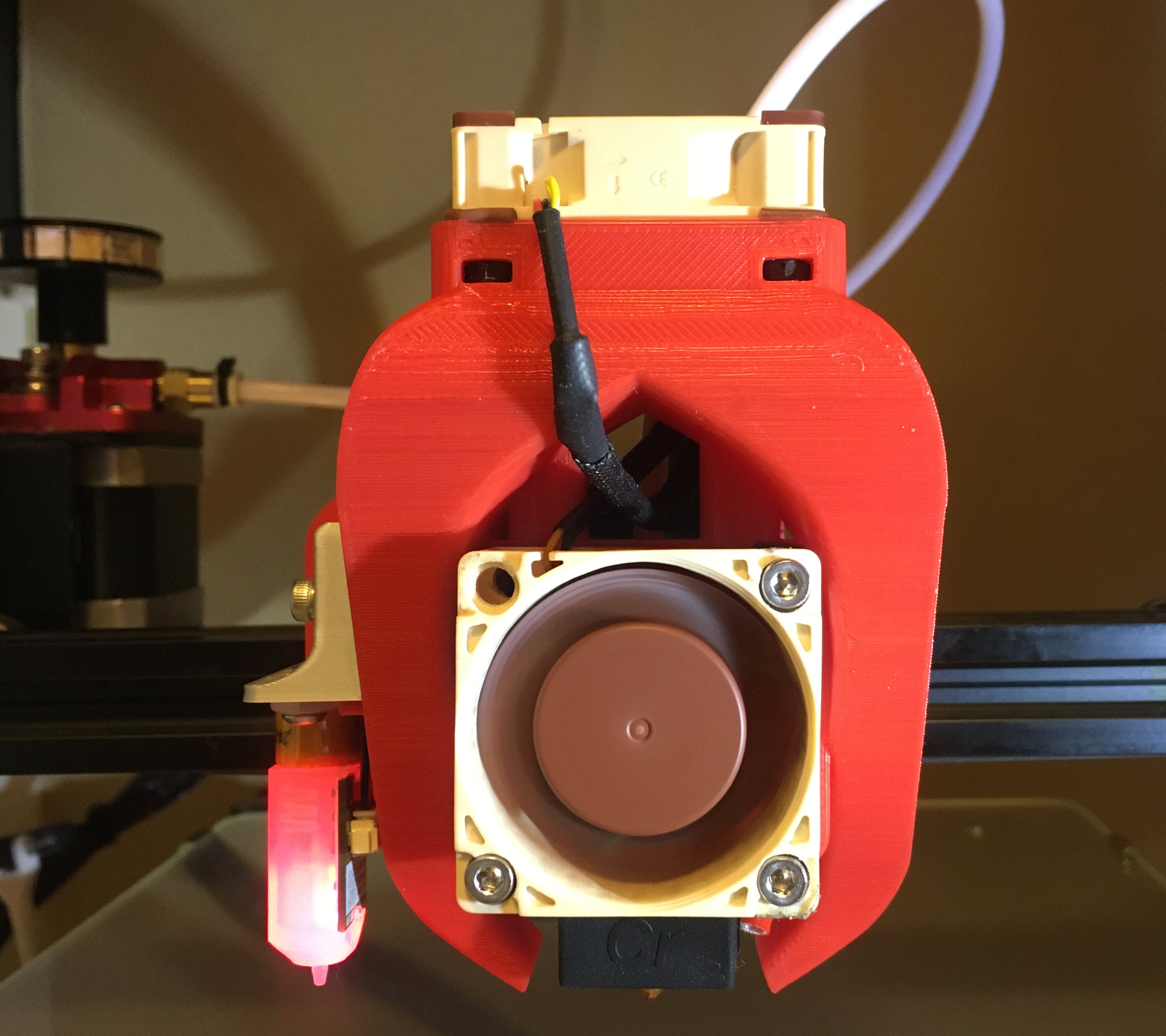 Fang with Nuts and Adjustable BLTouch Mount for Ender 3