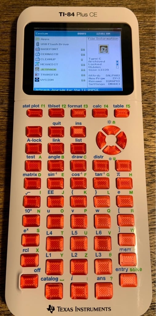 TI-84 Plus CE Buttons
