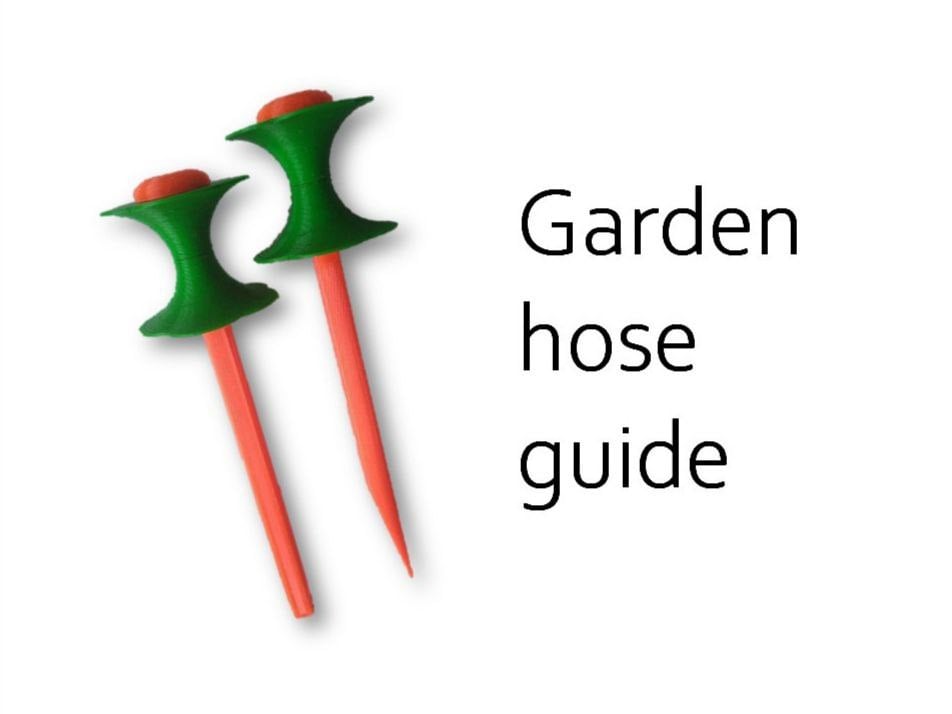 Garden hose guide. Направляющая садового шланга. 