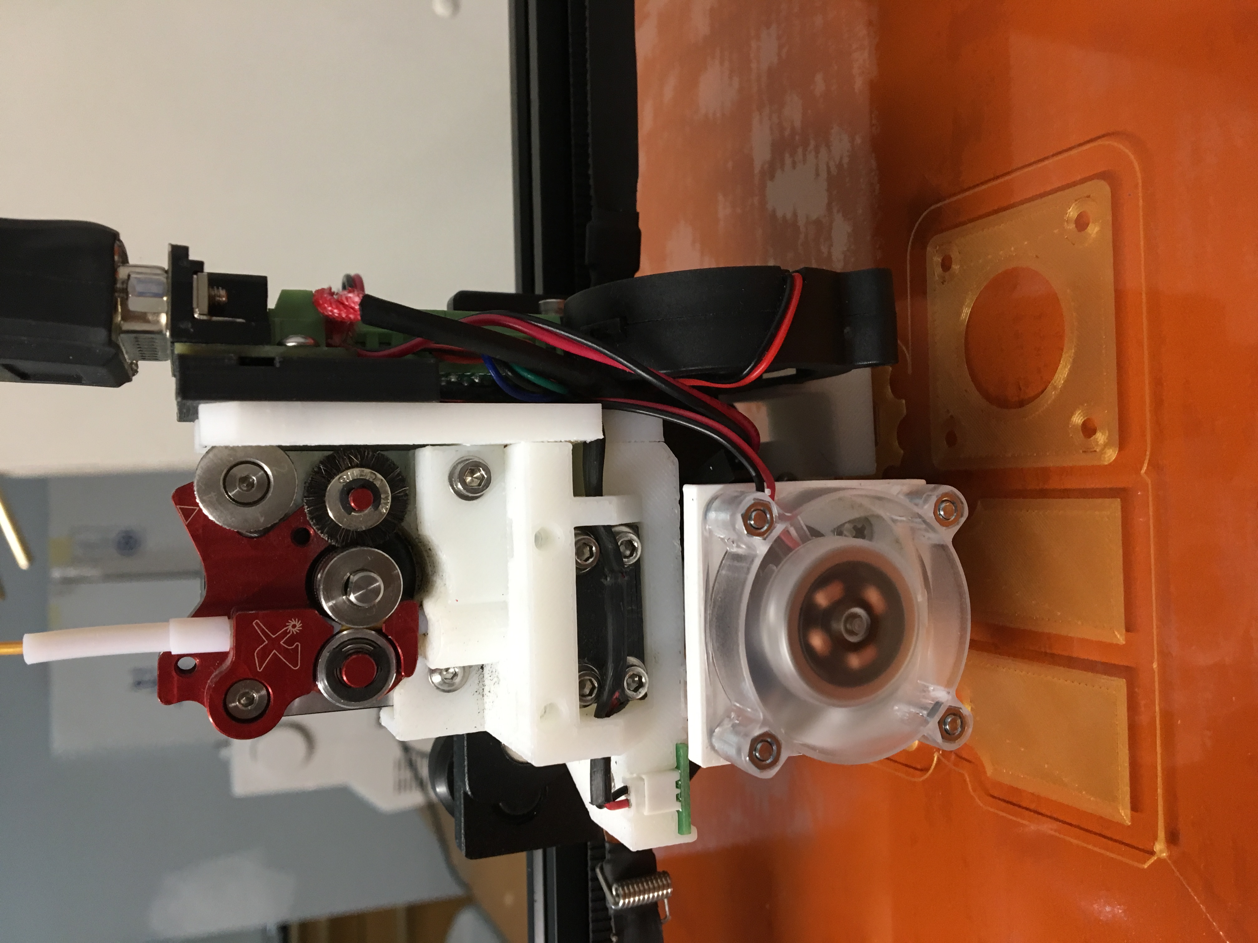 Flexion Extruder adapter for Xinkebot Orca2 Cygnus