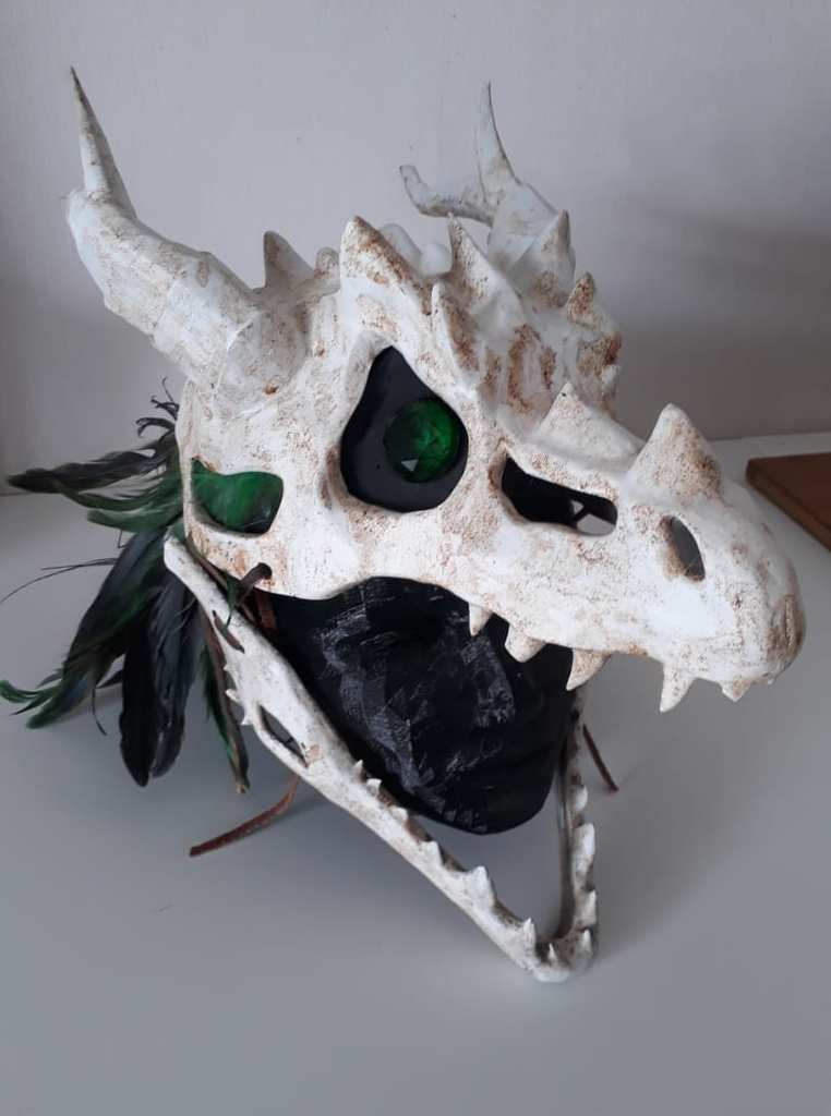 Dragon Skull Helmet Wearable