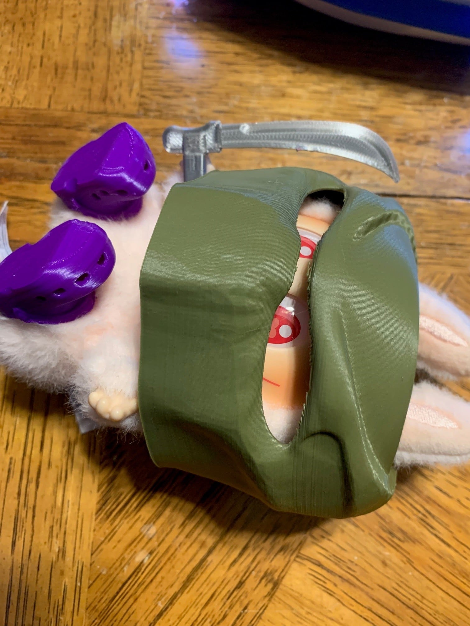 Labubu Predator Helmet
