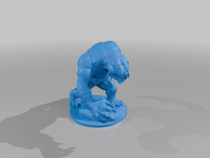 giant grey render beast dnd