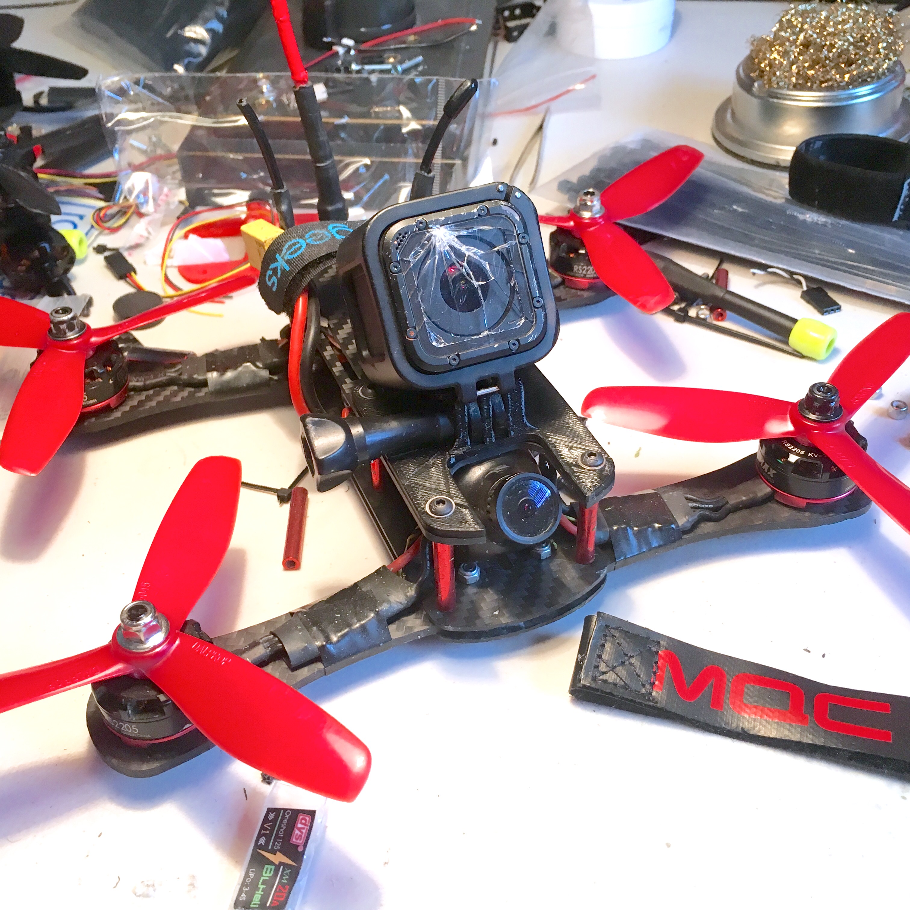 MQC ONE GoPro Session Mount - 30 degree