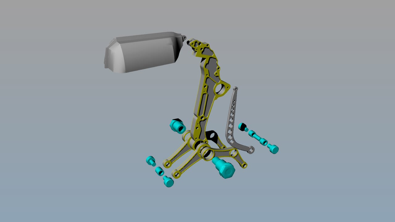 Aviation inspired desk lamp (***redesigned)