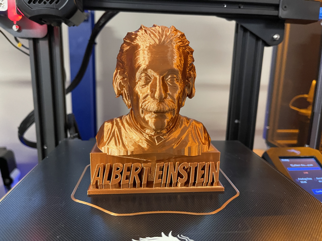 Albert Einstein Bust Statue