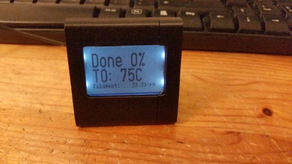 Nokia 5510 LCD stand with room for Wemos D1 Mini