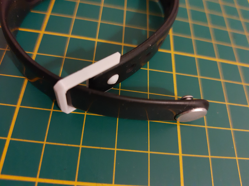 Loop replacement to repair Mi Band 1 belt