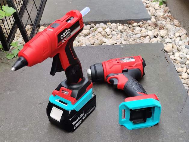 Stronger Makita to Ozito / Einhell Battery Adapter by mitswan - Thingiverse
