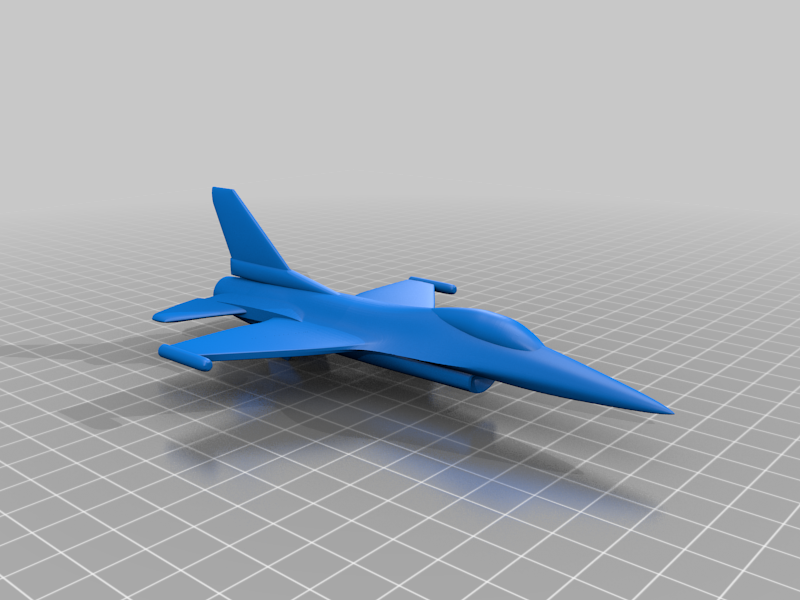 F16 Fighting Falcon Simple Model