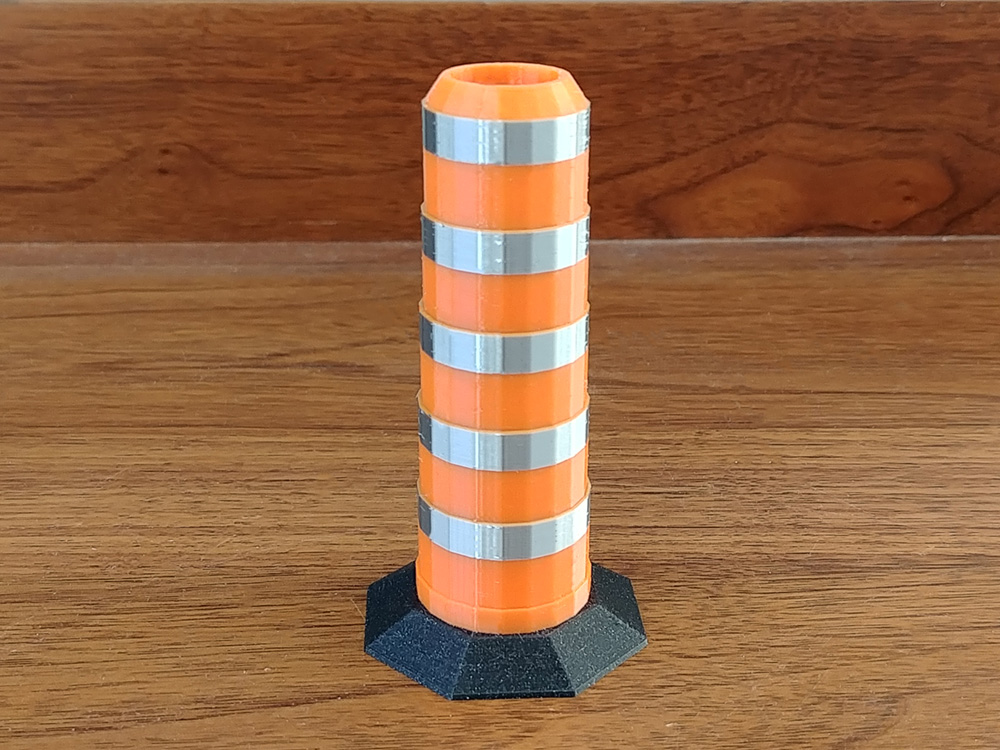 Montreal orange traffic / construction cone pen holder