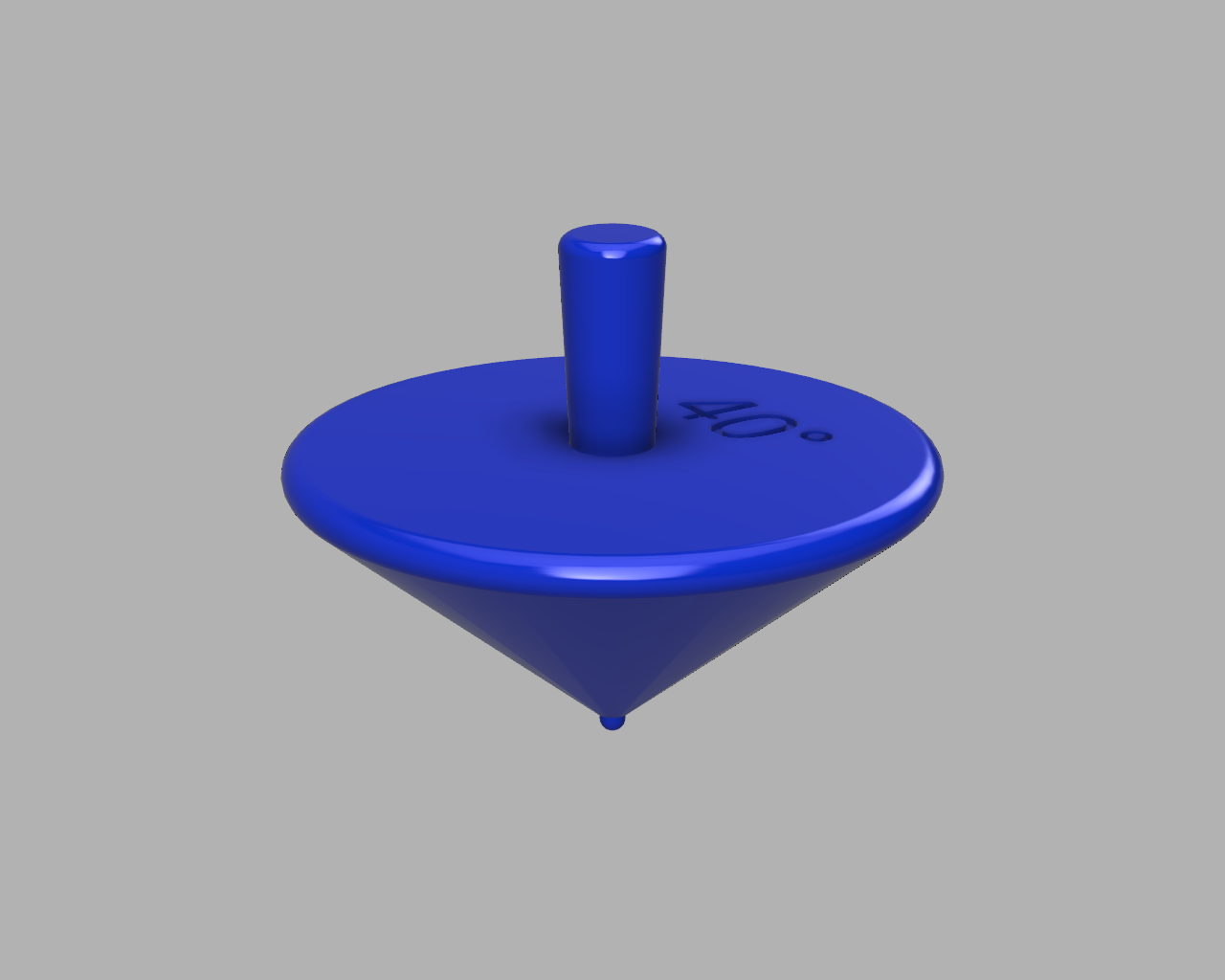 Parametric Spinning Top