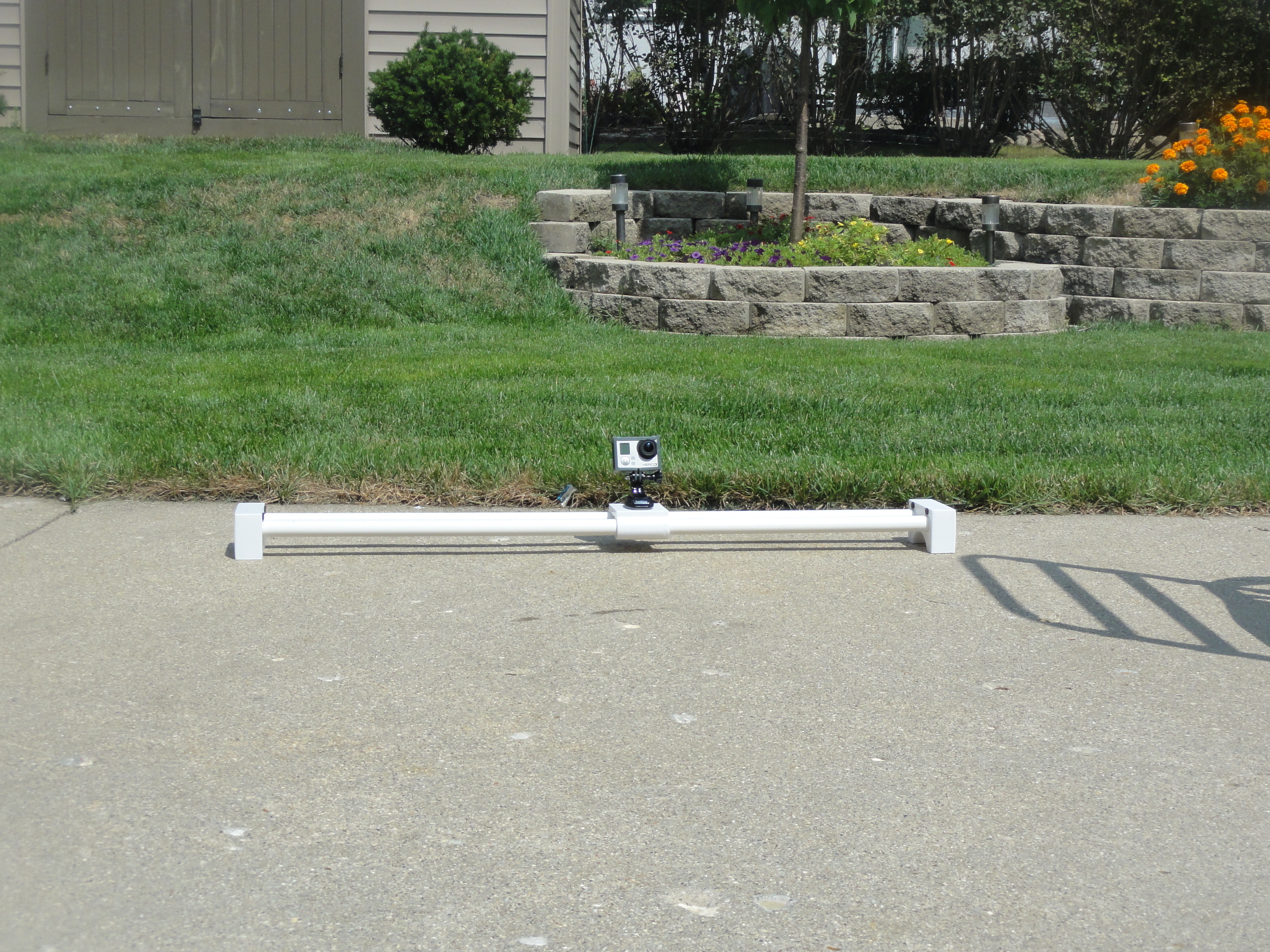 GoPro camera slider