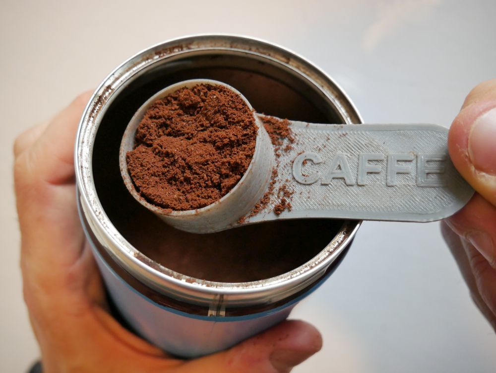 Coffee Moka Spoon - no powder spill