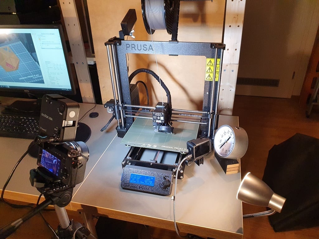 Remote for 3D Print Timelapse Prusa i3Mk3 Printer