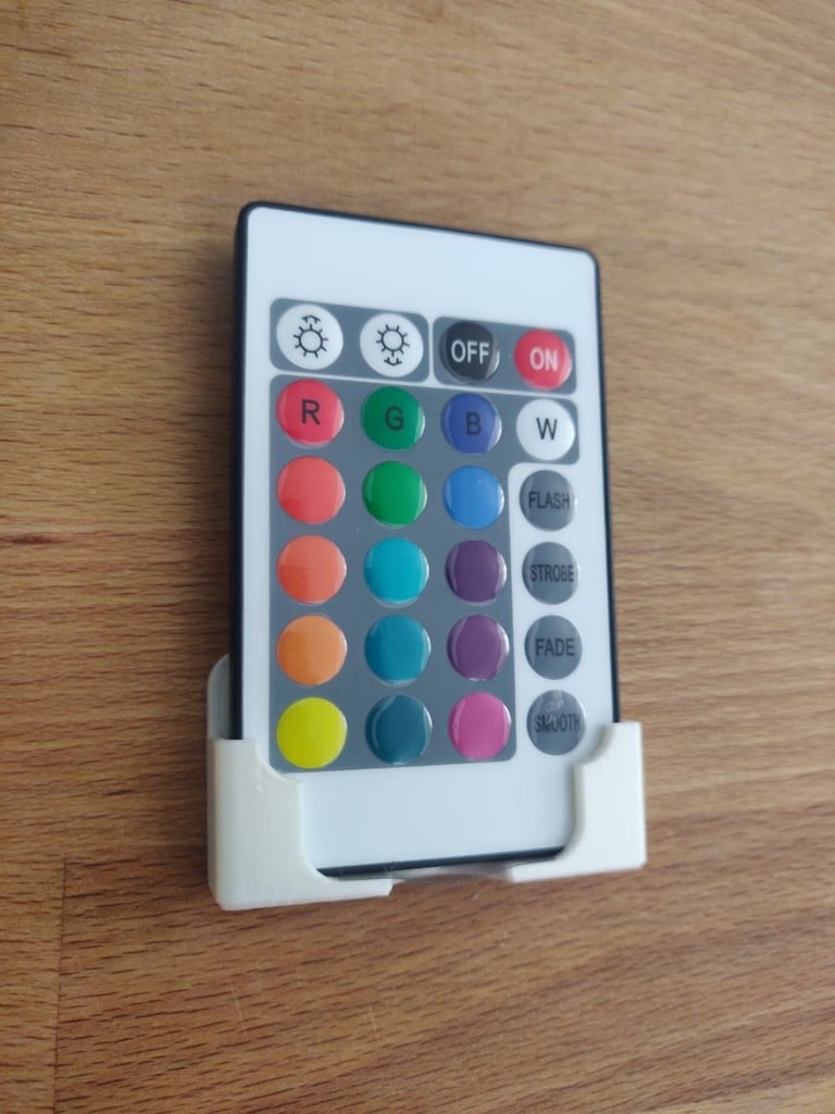RGB LED Remote Control Holder