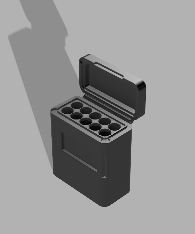 308 10 Round Magnetic Storage Box