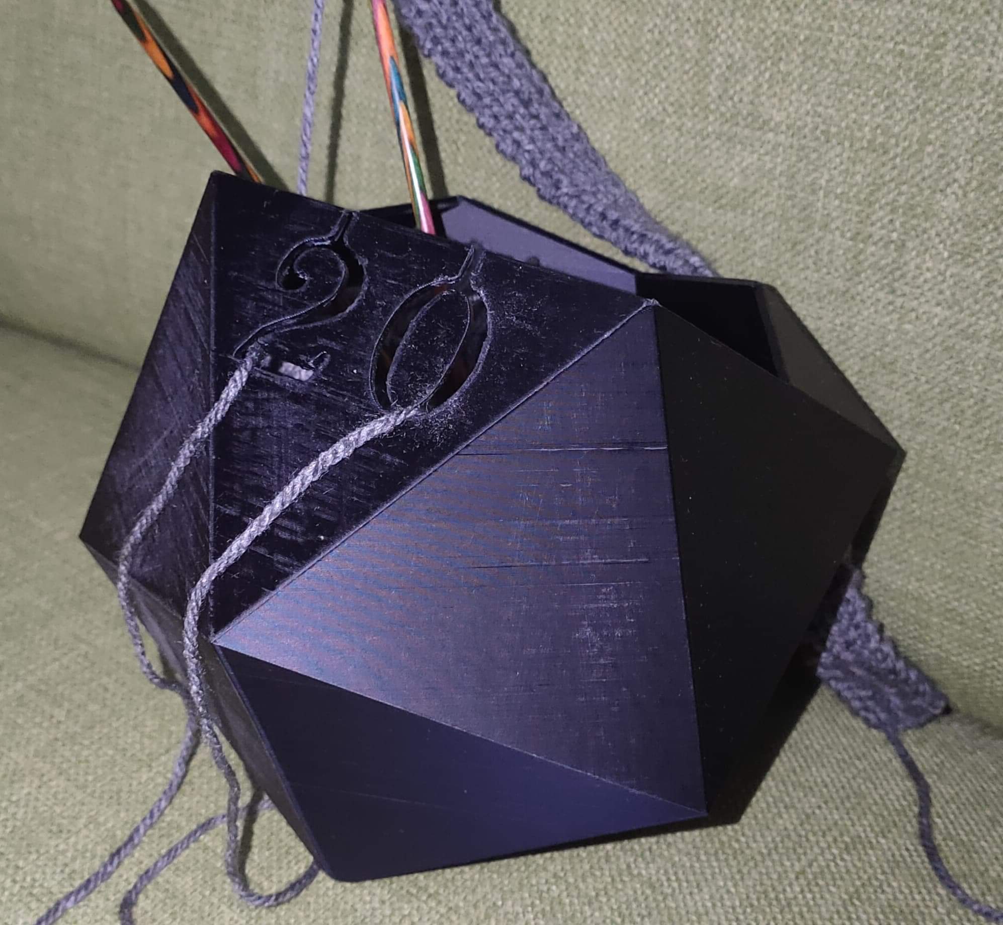 d20 Yarn Bowl