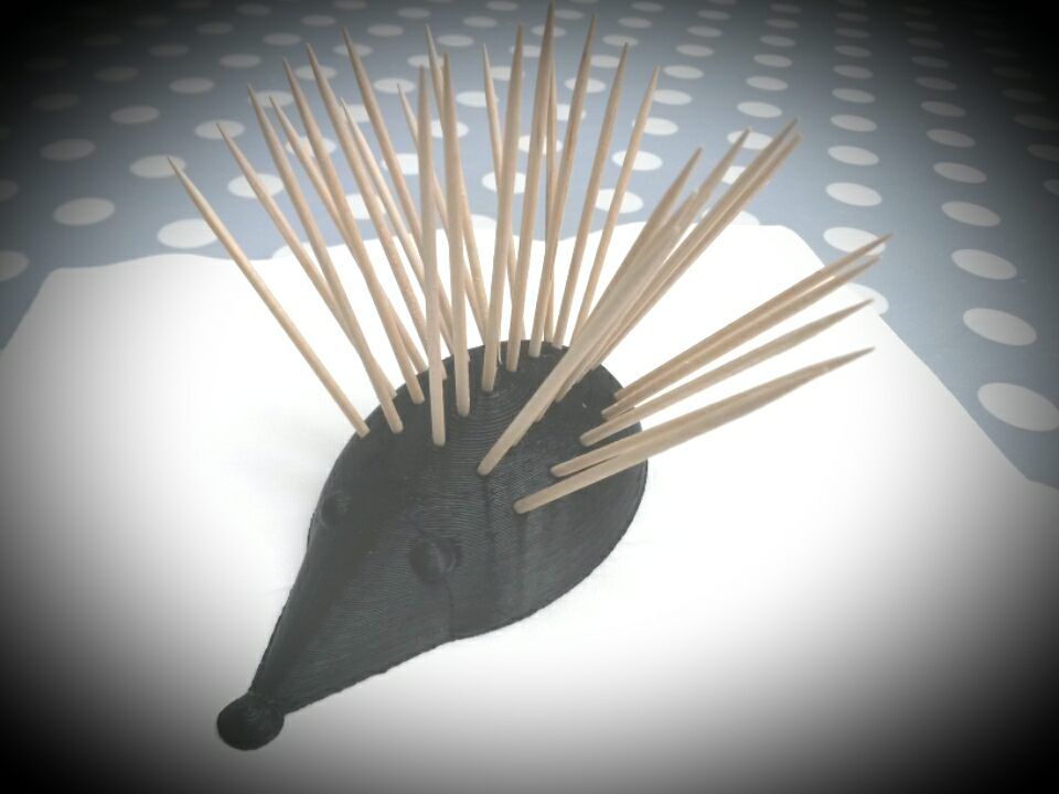 hedgehog toothpick holder