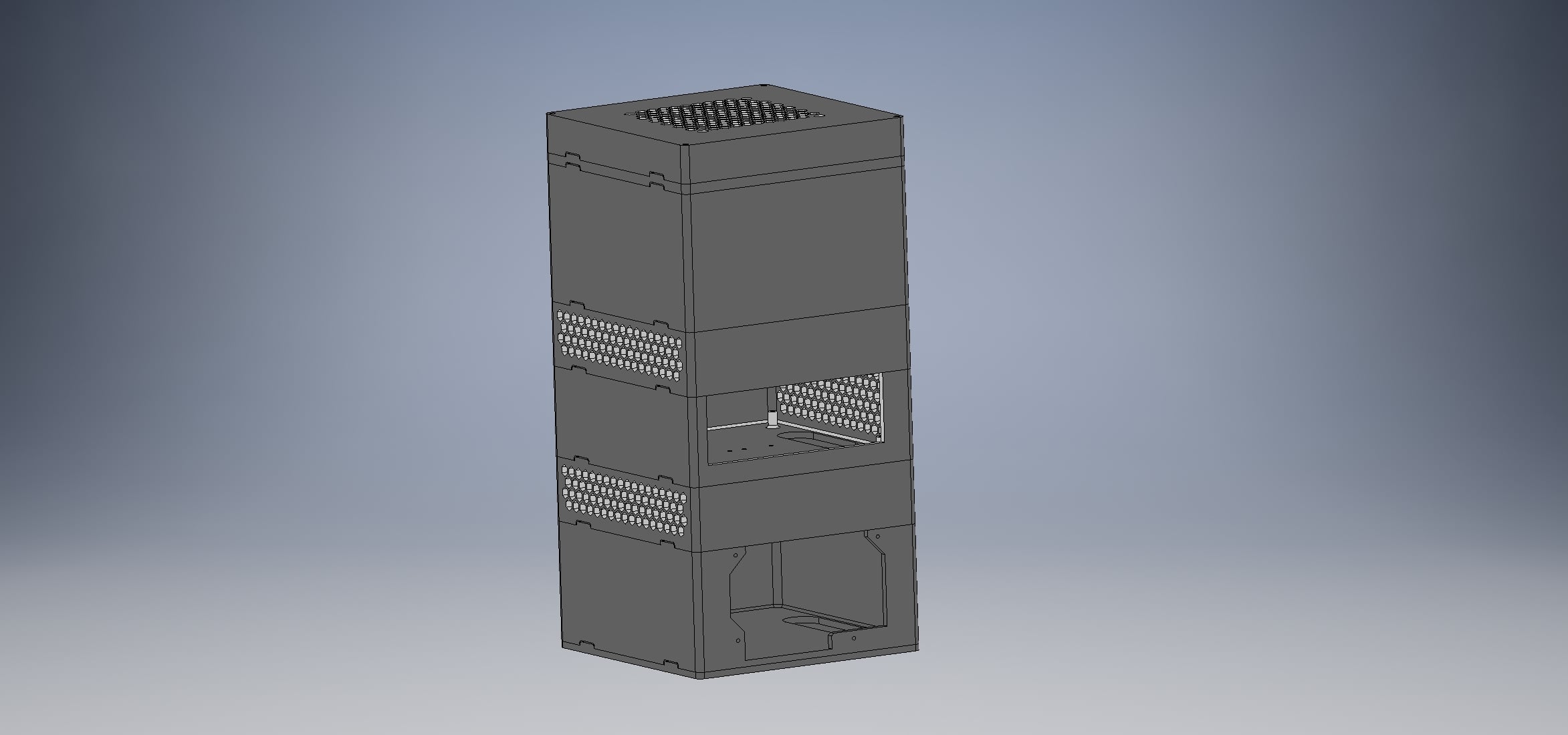 mini-ITX modular case