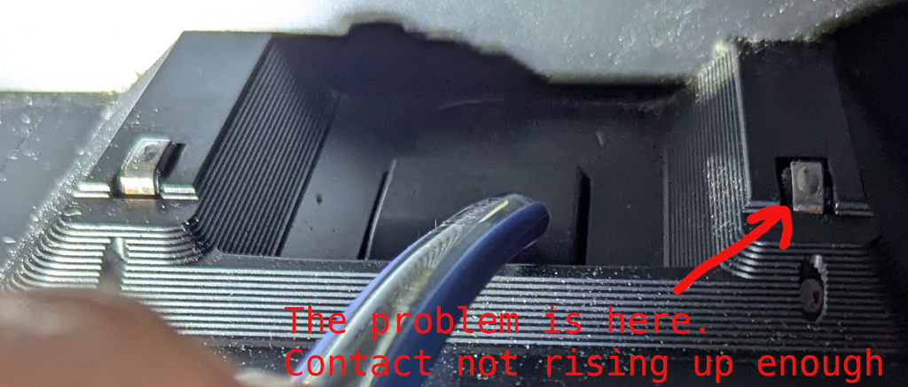 J9+ Combo Clean Base Replacement Charging Contact
