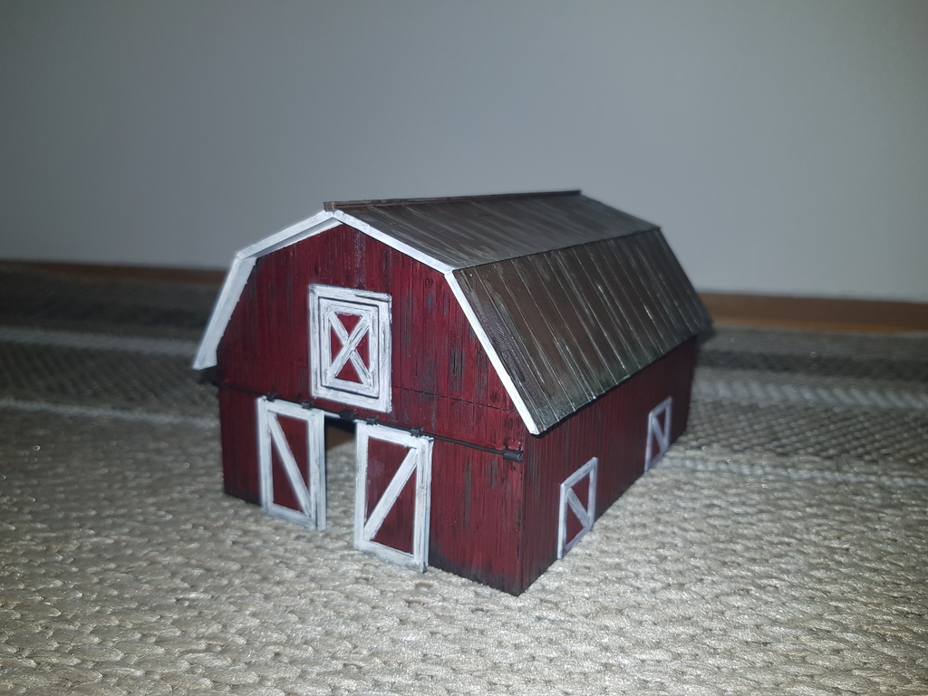 Wargame: Barn with moveable doors