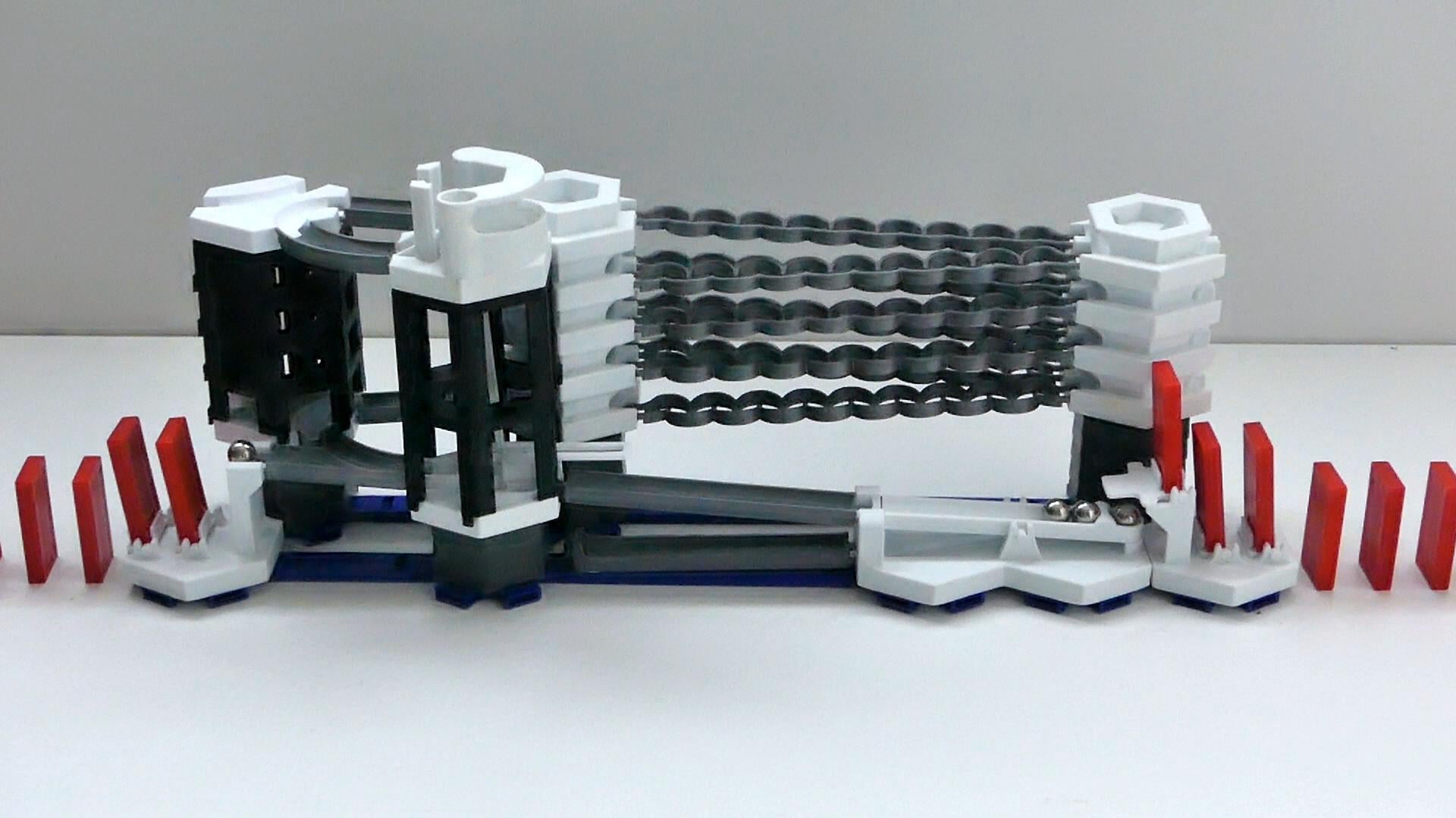 DOMINO TOPPLING / GRAVITRAX compatible: domino timer