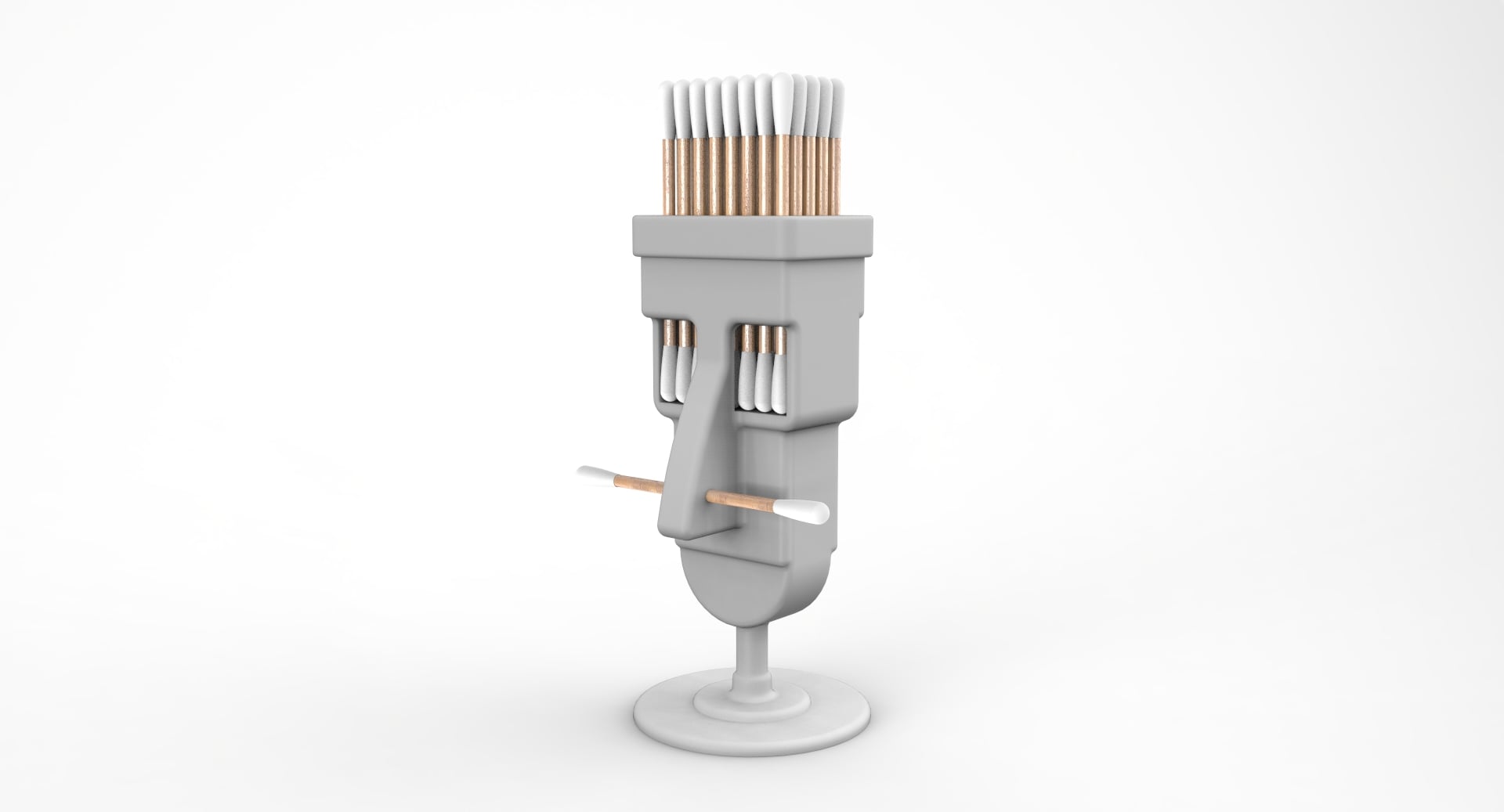 Q-tips Holder