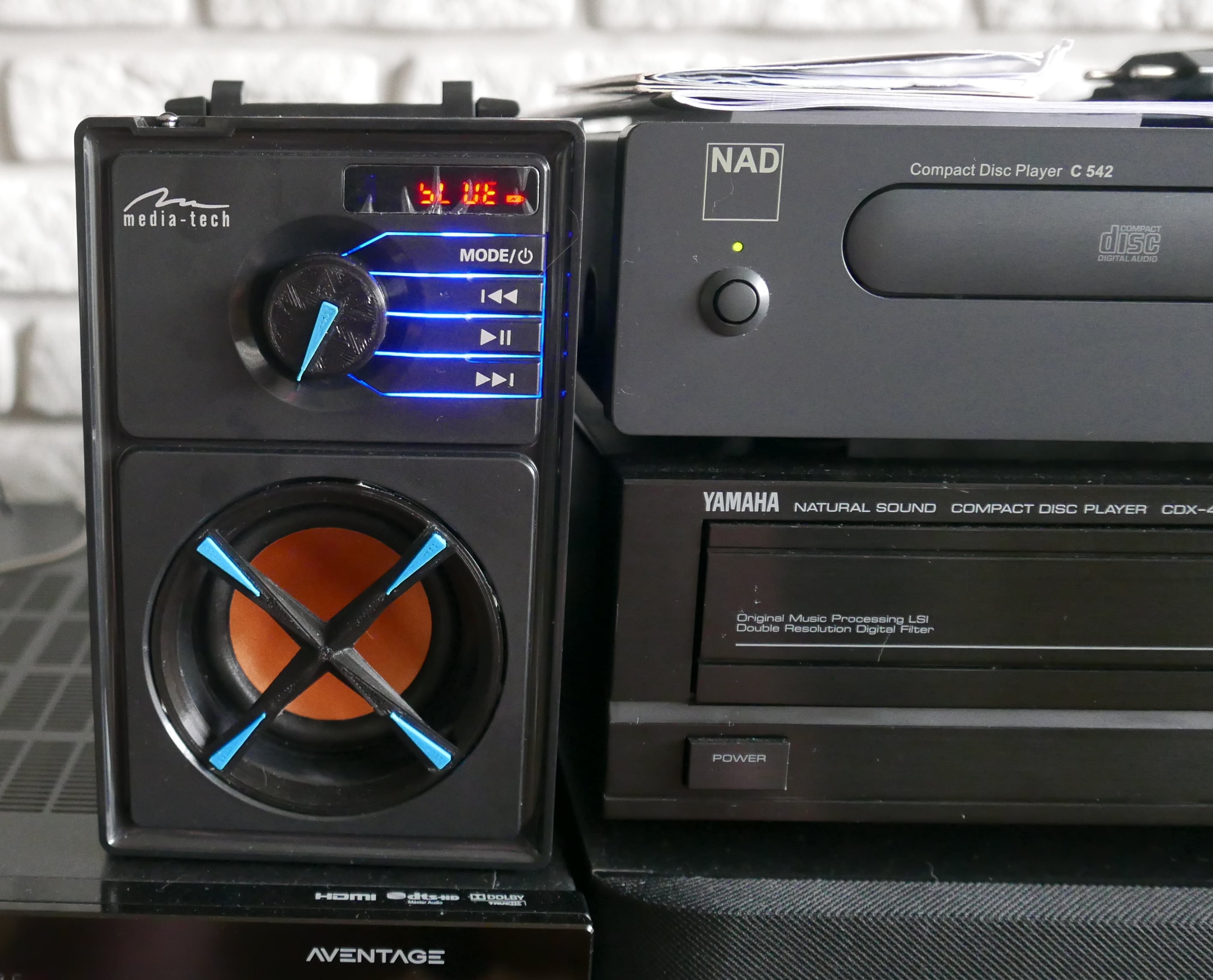 Media Tech boom box MT3145 speaker protection
