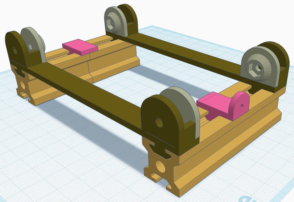 Sliding Stand for Spool Resized & Modulated