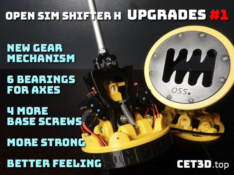 Open Sim Shifter H - Upgrades #1