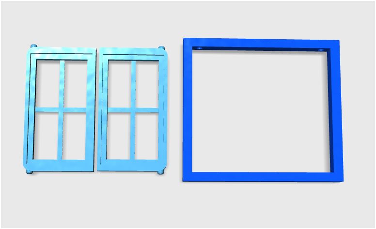 Functioning Miniature Window